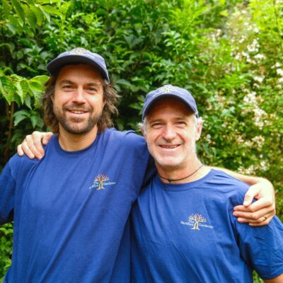 Meet Tom & Barry—the team behind The Barefoot Gardener! 🌱 We’re passionate about nature and